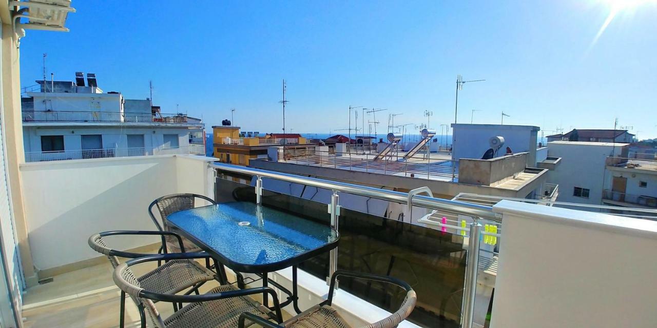 Sea Star Apartments Kallikratia Nea Kallikrateia Luaran gambar